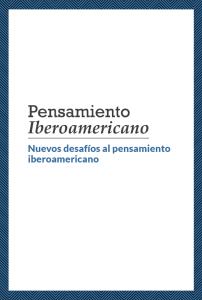 Revista Pensamiento Iberoamericano. Nuevos desafíos al pensamiento iberoamericano. 3ra Época – 01/2016.