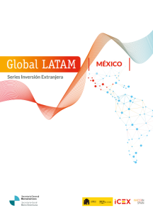 Global LATAM México. Series Inversión Extranjera