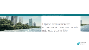 Estudio de opinión para Iberoamérica 2019: El papel de las empresas en la creación de una economía más justa y sostenible