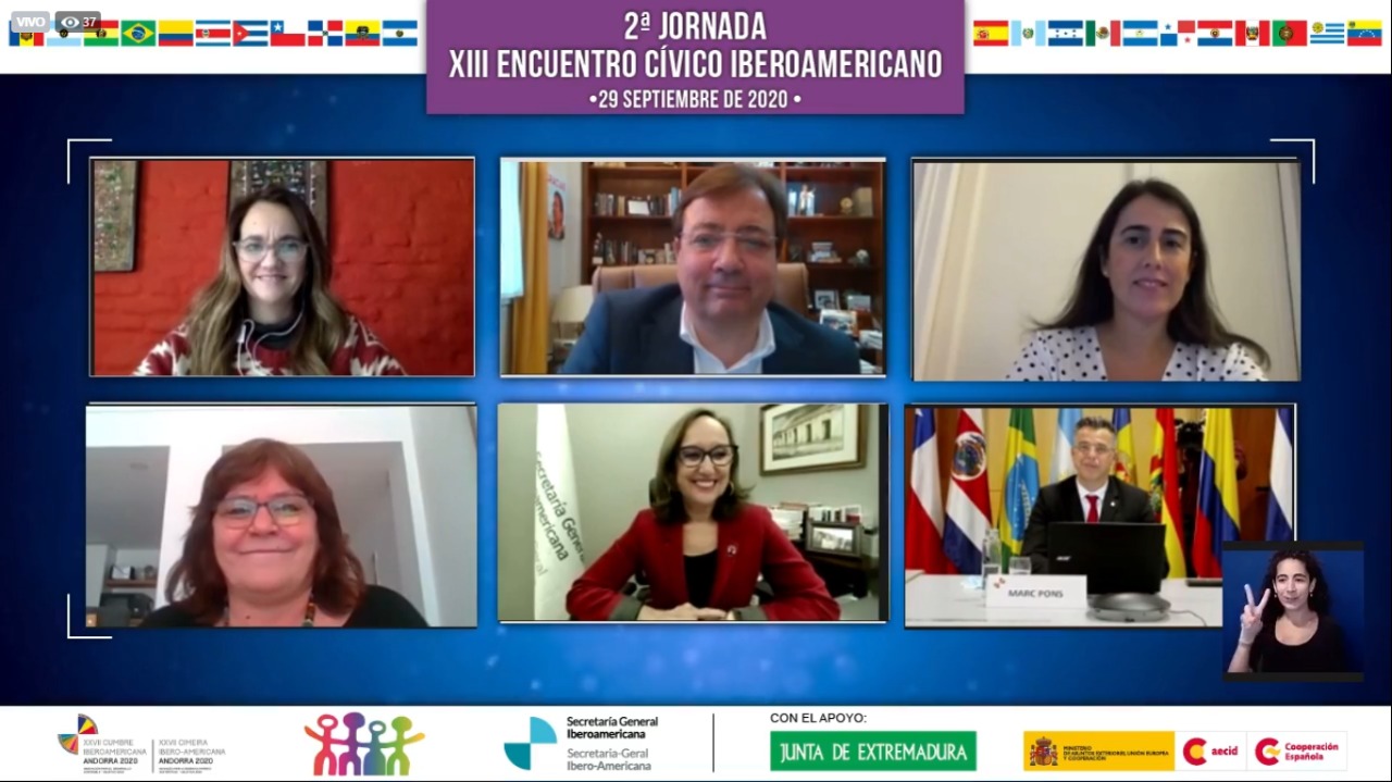 El XIII Encuentro Cívico Iberoamericano trasladará la urgencia de un nuevo  pacto social a la Cumbre de Jefes de Estado y de Gobierno