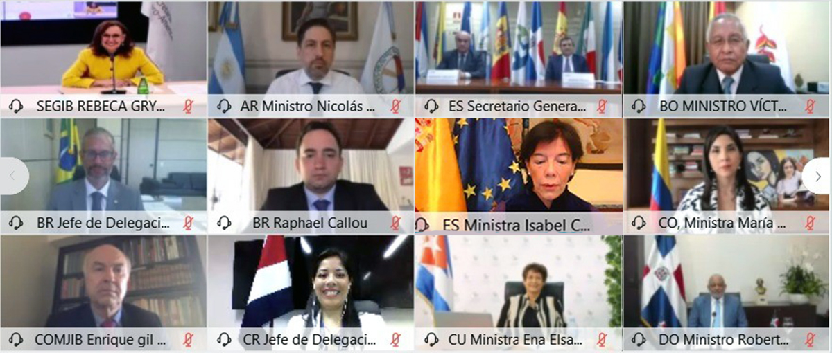 Ministros y ministras de Educación de Iberoamérica acuerdan medidas para mejorar la educación ante el impacto del COVID-19