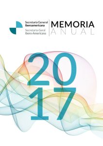 Memória anual de atividades da Secretaria-Geral Ibero-Americana 2017