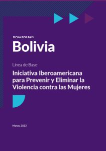Bolivia, Iniciativa Iberoamericana para Prevenir y Eliminar la Violencia contra las Mujeres